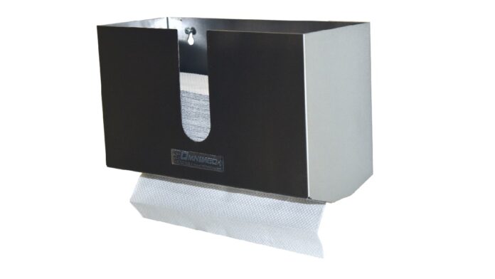 Stainless steel paper towel dispenser Stainless steel paper towel dispenser